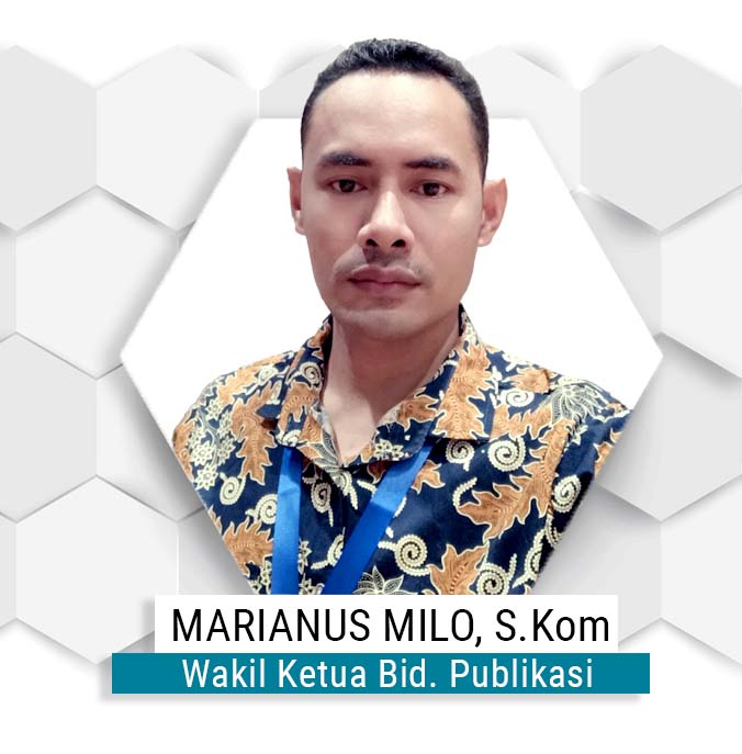 Wakil Ketua Bid. Publikasi - Marianus Milo, S.Kom